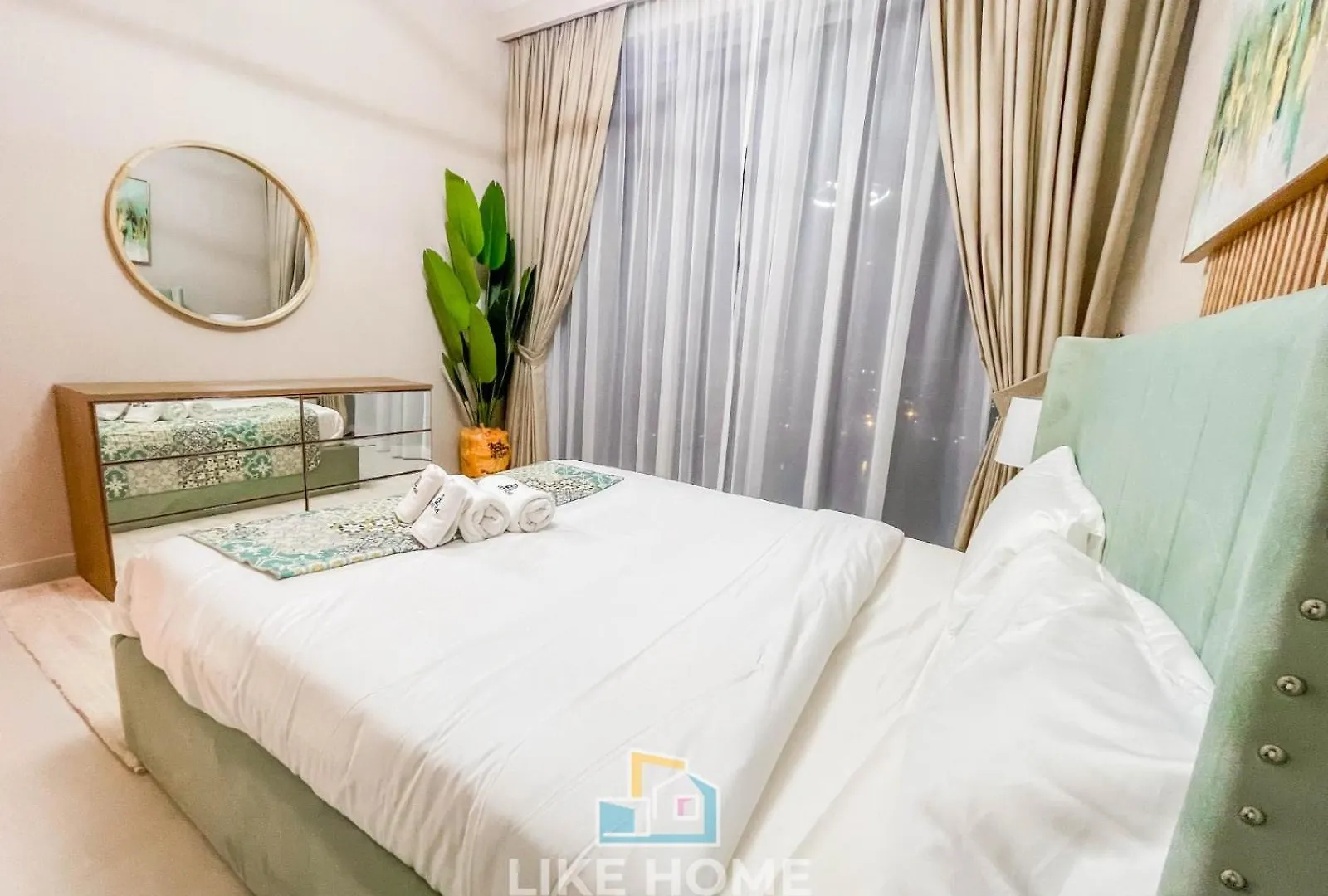 Like Home - 3402 Contemporary 2-Bedroom Apartment With Amazing Views Dubai