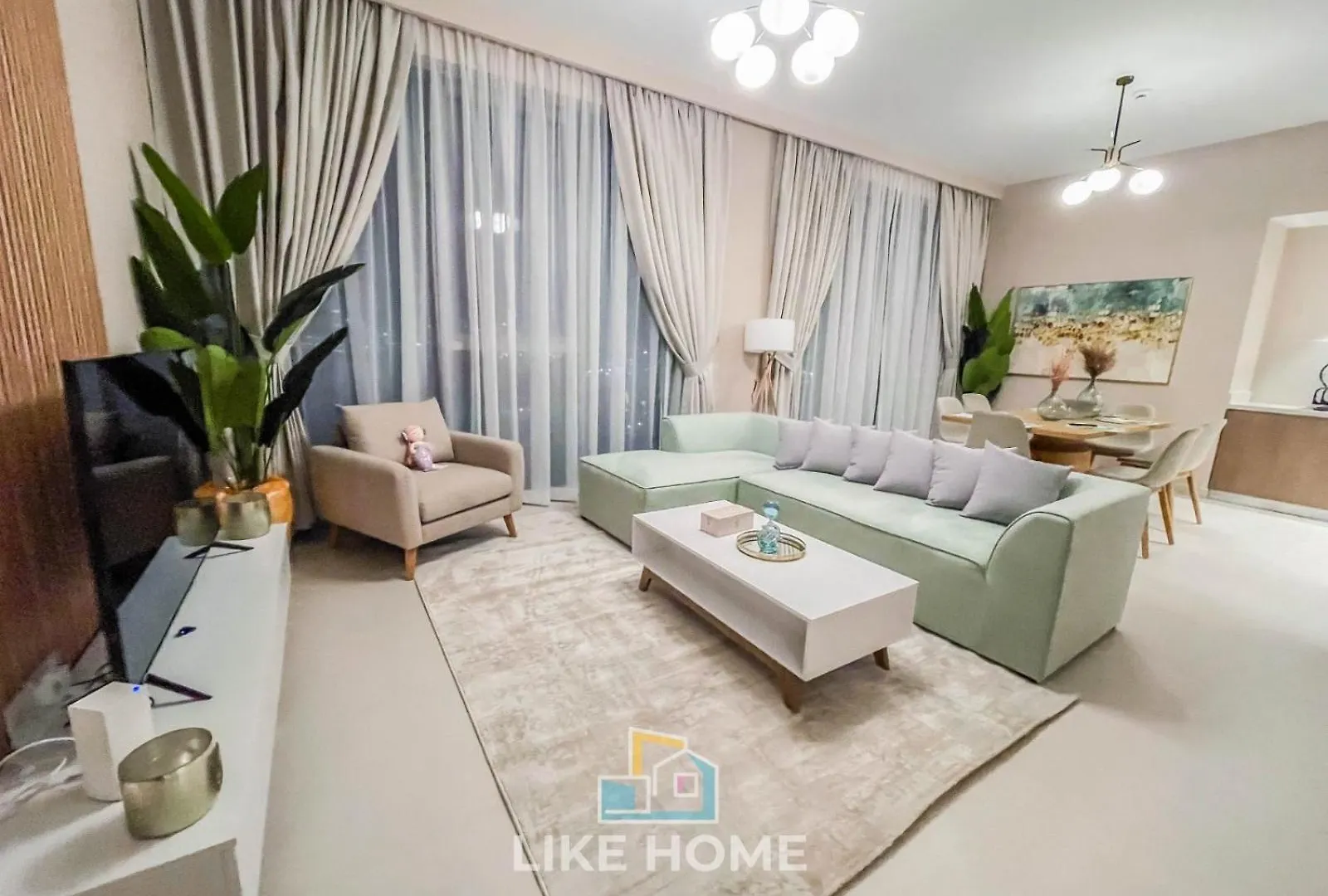 Like Home - 3402 Contemporary 2-Bedroom Apartment With Amazing Views Dubai